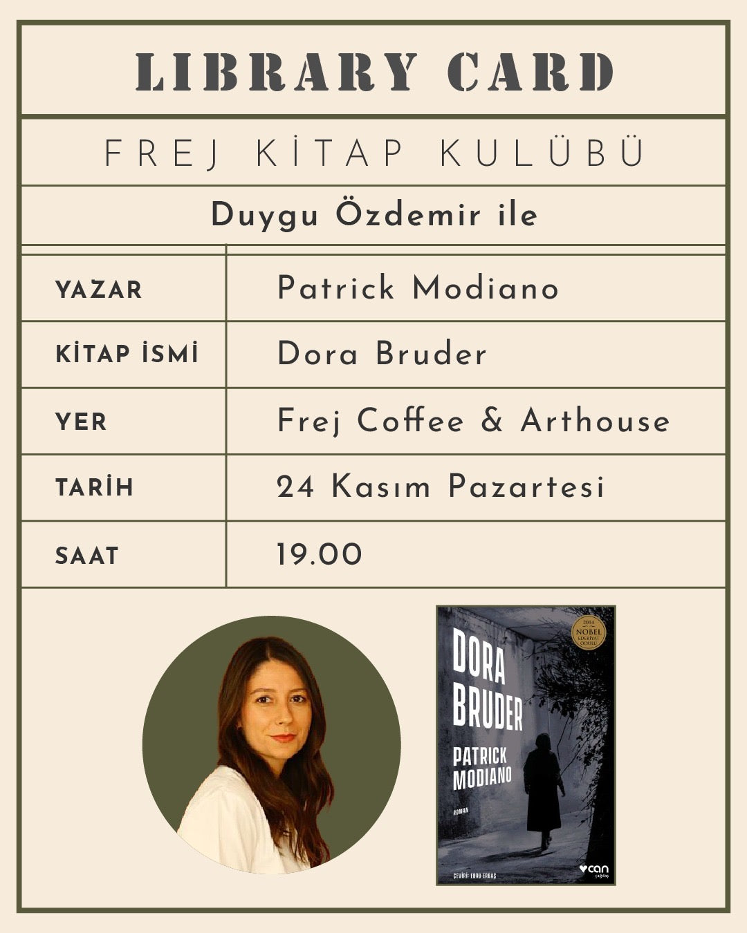 Frej Kitap Kulübü - Kasım