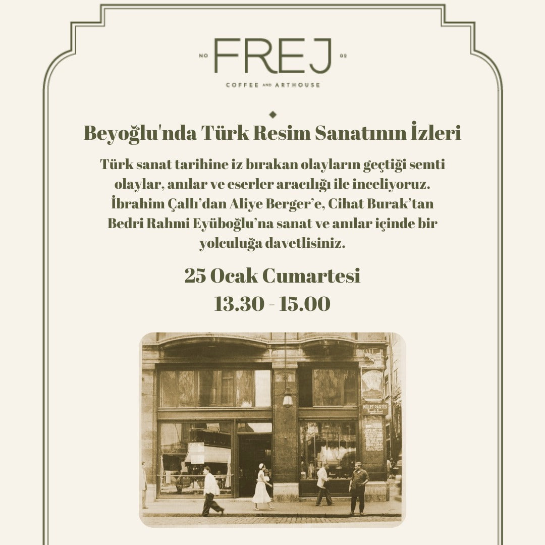 Beyoğlu'nda Türk Resim Sanatının İzleri