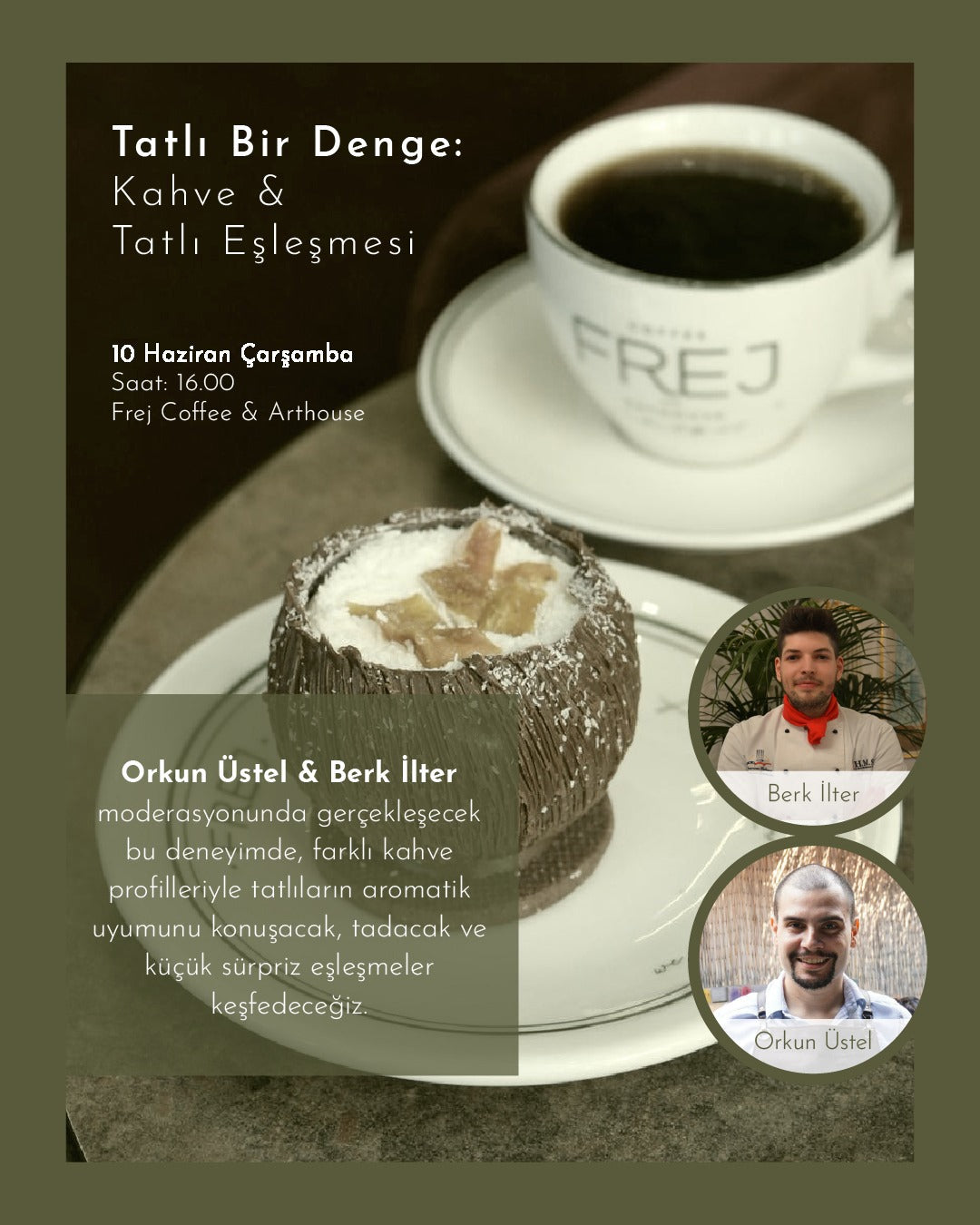 Tatlı Bir Denge: Kahve & Tatlı Eşleşmesi