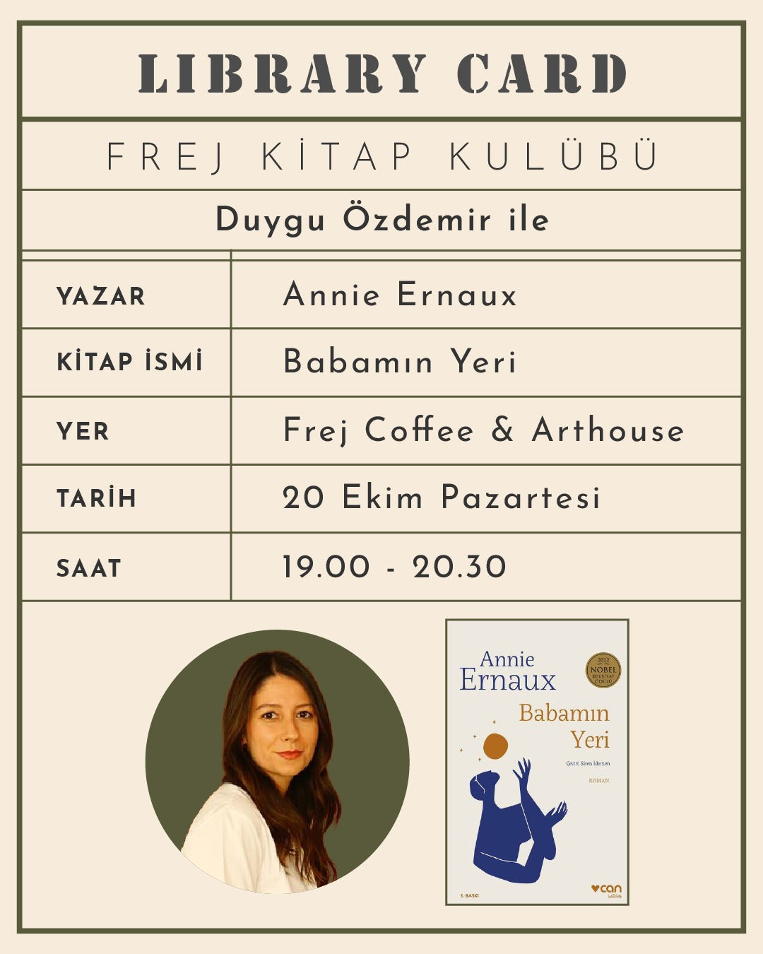 Frej Kitap Kulübü - Ekim