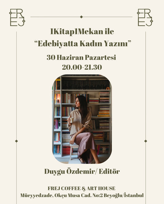 1Kitap1Mekan ile Edebiyatta Kadın Yazını