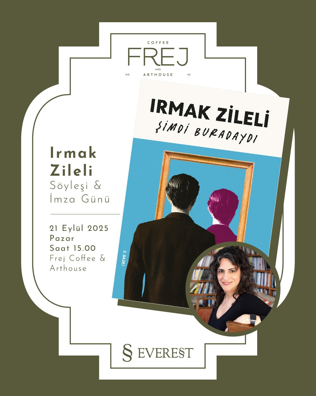 Irmak Zileli / Söyleşi & İmza Günü