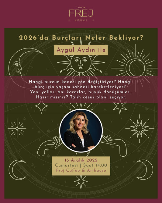 2026’da Burçları Neler Bekliyor? Aygül Aydın ile Söyleşi