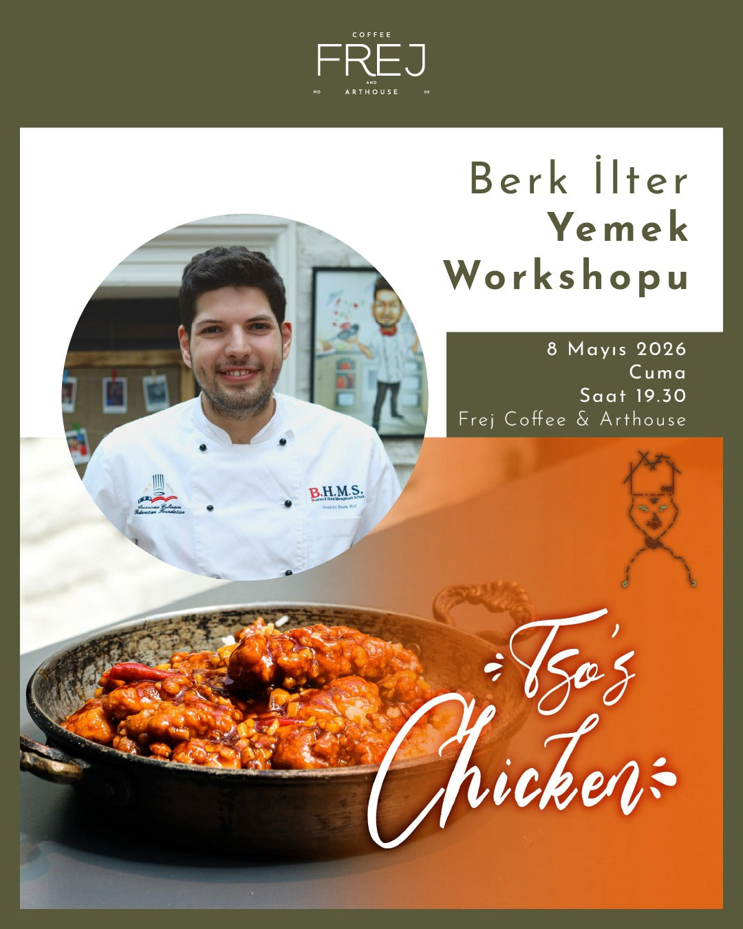 Berk İlter ile Yemek Workshopu