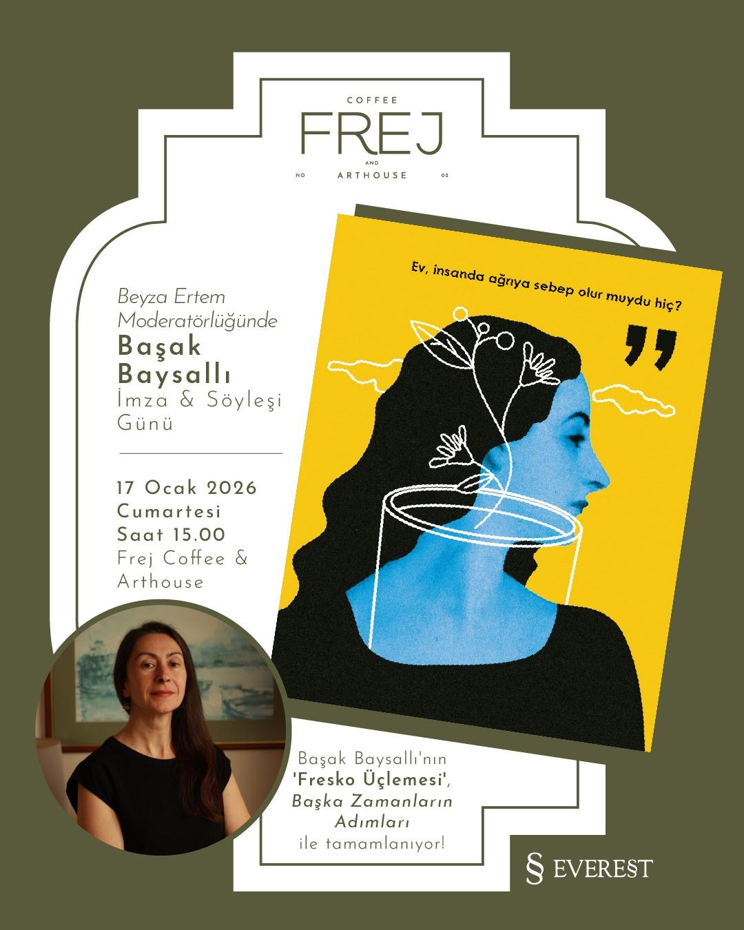 Başak Baysallı Söyleşi & İmza Günü