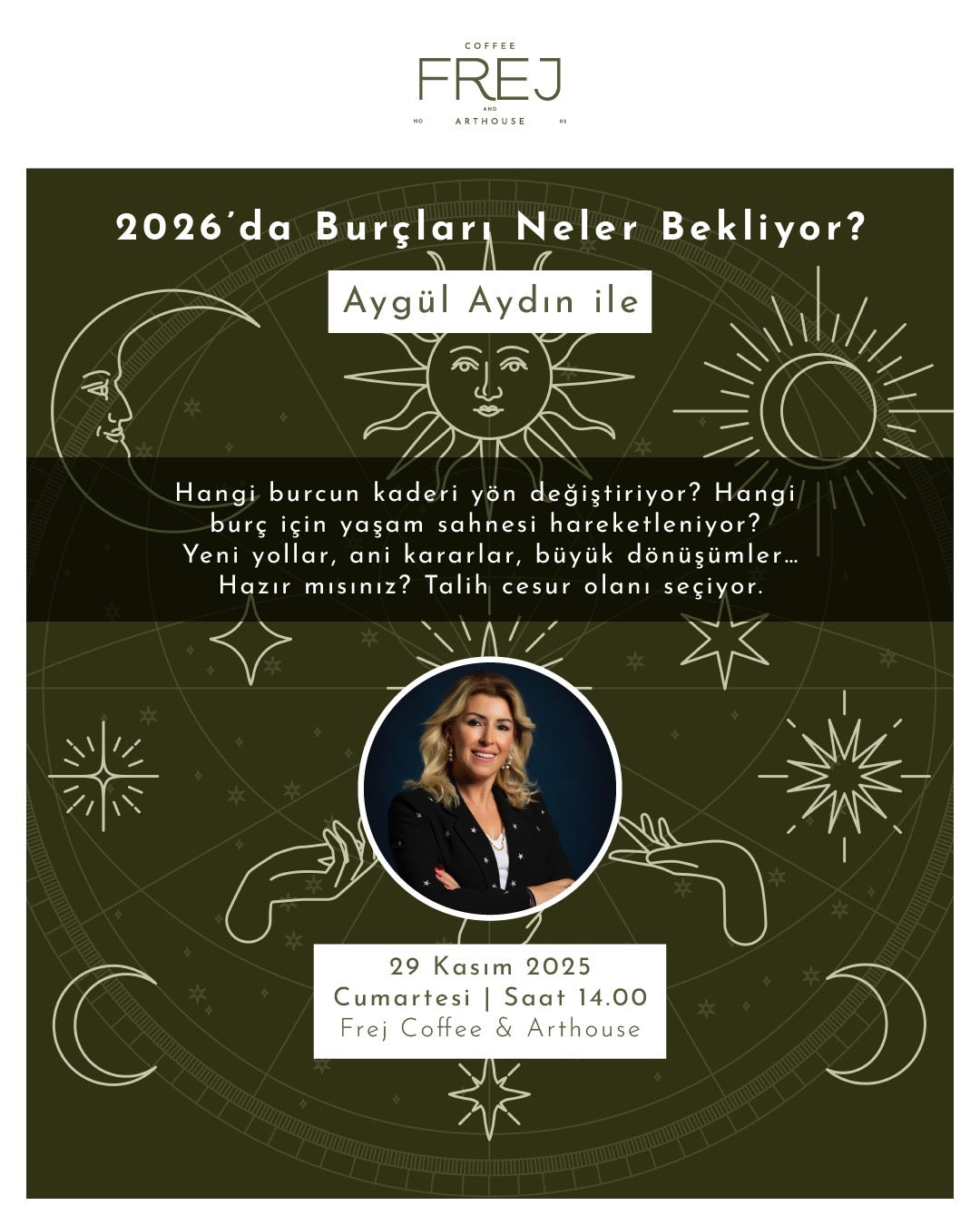 2026’da Burçları Neler Bekliyor? Aygül Aydın ile Söyleşi
