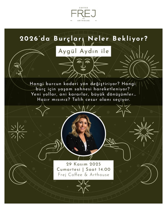 2026’da Burçları Neler Bekliyor? Aygül Aydın ile Söyleşi